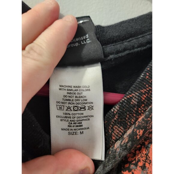 Harley-Davidson Red Rock T-Shirt Black Medium Pre-Owned - Picture 3 of 8